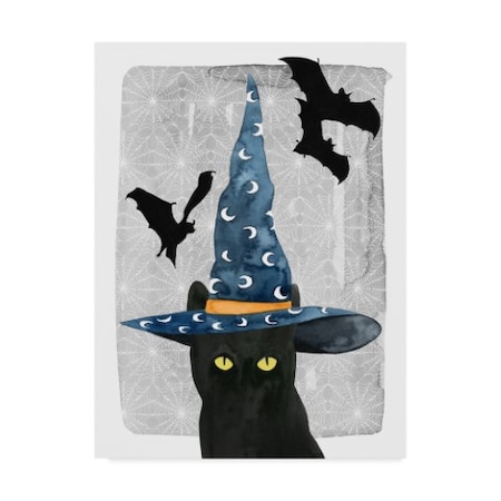 Trademark Fine Art Grace Popp 'Black Cat Ii' Canvas Art, 24x32 WAG07588-C2432GG